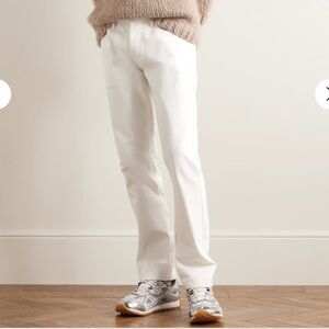 GABRIELA HEARST Anthony Slim-Fit Straight-Leg Organic Jeans‎ Size 50 Large